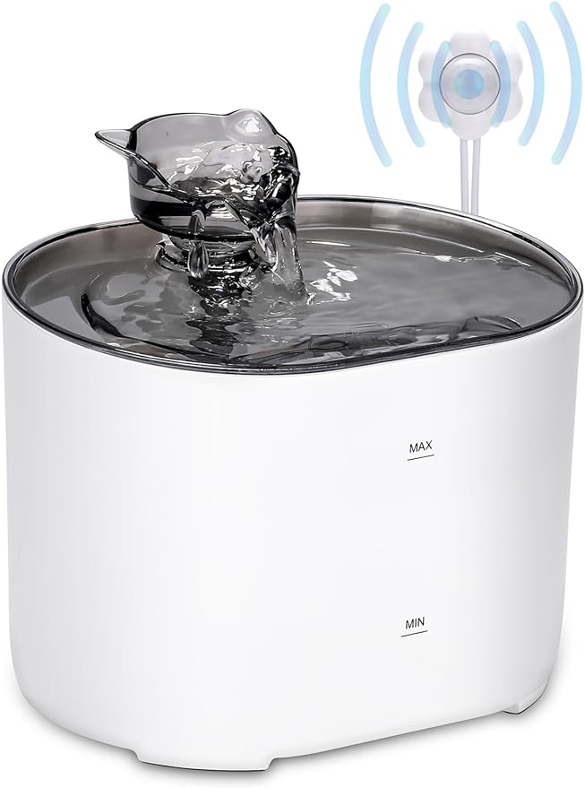 Cat Water Fountain, 74oz/2.2L Ultra Silent Automatic pet Water Fountain